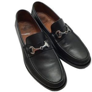 Allen Edmonds Verona black Italian leather loafers